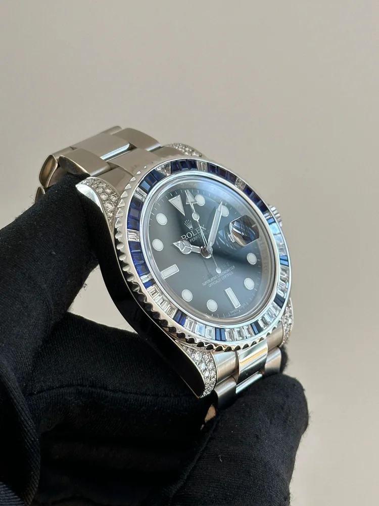 Rolex GMT-Master II Diamond and Sapphire 116759SANR